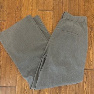 Grey tailored wide legged pants size M from Abercrombie